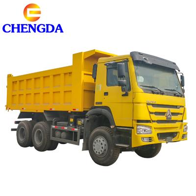 China Sinotruck Howo 6x4 371hp used dump truck for Africa > 8L for sale