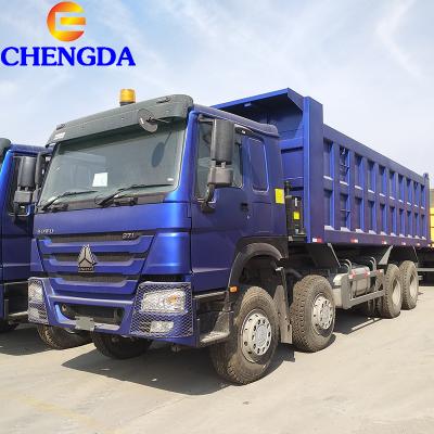 China In Running HOWO Tipper 12 Tires Tires Dump Truck 371 12 Wheeler Dump Truck 6 - 8L for sale