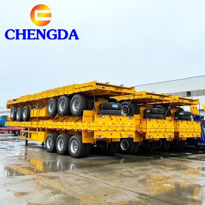 China Truck Trailer Chegnda Fence Semi Trailer Side Wall Trailer Cargo Trailer For Sale for sale