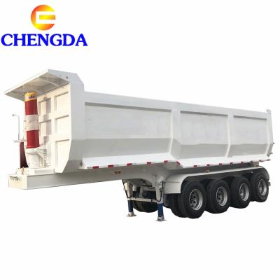 China High Quality Joint Line System 40ton FUMA Side Wall Double Truck Trailer Suspersion Trailer for sale