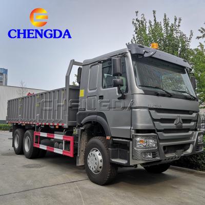 China Sinotruck Howo Euro 2 Used Emission Standard Cargo Truck 8400x2500x1600mm for sale