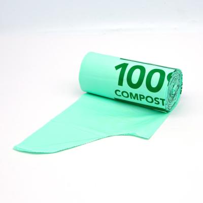 China Compost 10L Bin Liners Biodegradable For Supermarket for sale