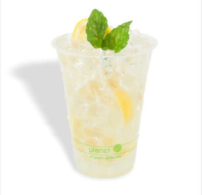 Chine Logo imprimé Coupe compostable Coupe en plastique écologique 20 oz à vendre