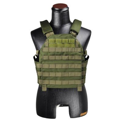 China REVIXUN Molle Tactical Molle Vest Paintball Police Combat Combat Tactico Militar Chaleco Comfortable Custom Military Flat Carrier for sale