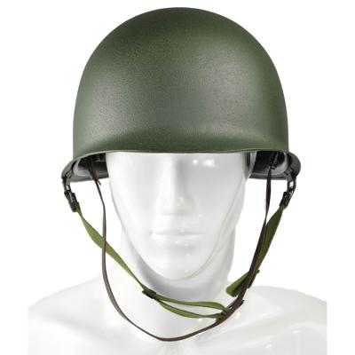 China RECUXUN WWII US Army M1 Lightweight Perfect Steel Helmet Green Tactical Airsoft Helmet for sale