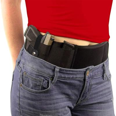 China REVIXUN Suction Straight Gun Holsters For Concealed Deep Carry Ultimate Belly Band Pistol Gun Holster For Women Men for sale