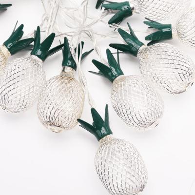 China Pineapple factory direct sale Halloween diwali string lights outdoor christmas led colorful string light for sale