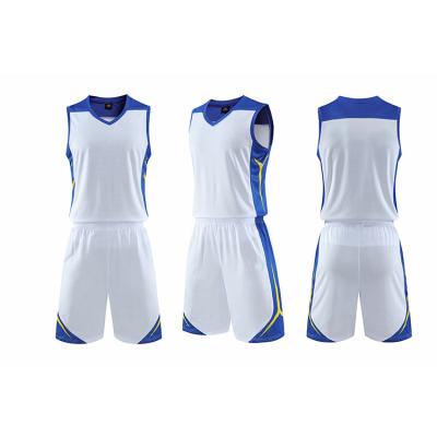 China Antibacterial breathable cheap reversible basketball tank tops with empty numbers basketball tank tops for sale