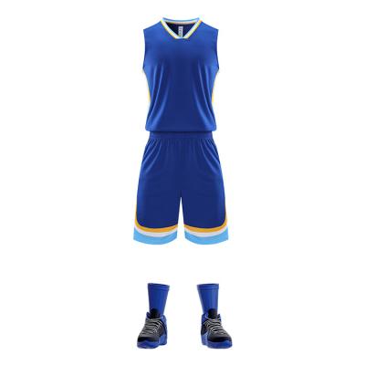 China Wholesale Custom Basketball Jerseys Uniforms Latest Basketball Jersey Antibacterial Unique Pattern Design for sale