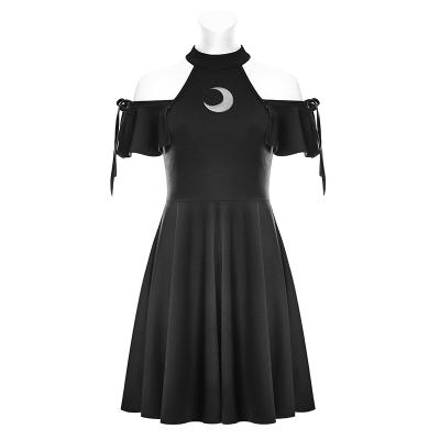 China PRAISE PUNK Breathable Off The Shoulder Dress Women Casual Astrology Strapless Dresses OPQ-313 for sale