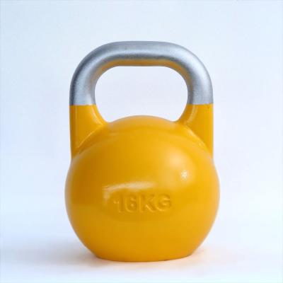 China Universal Steel Multi Gym Logo Sports Competition Kettlebell Home Custom Color Fitness Equipment Training for sale