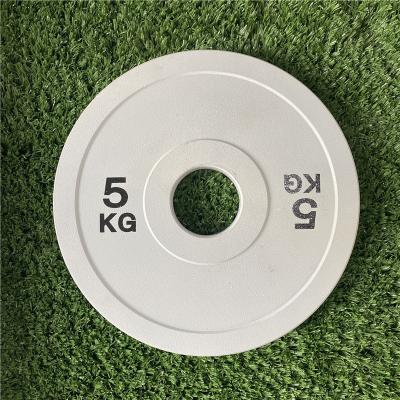 China Universal Top Selling 10kg 25kg Steel Cast Iron Calibrated Weight Plates for sale