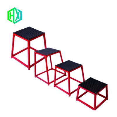 China Durable Standard Physical Health Box Jump Box Private Teaching Comprehensive Training 4pcs Set Stool Step Bench for sale