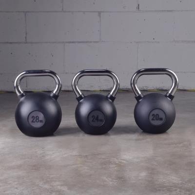 China Durable Floor Protect Home Gym Fitness PVC Iron Sand Mix Kettle Bell Soft Kettlebell 8 12 16 Kg for sale