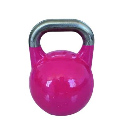 China Universal Custom Wholesale Russian Vinyl Cast Weight 20kg Weight Adjustable Competition Kettlebell for sale