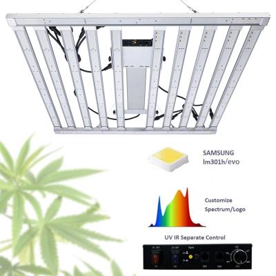 China Seed Starting 2023 Most Popular Grow Lights Full Spectrum Led 600w Led Grow Light Uniformity PPFD IR UV Dimming lm301h Led Grow Light for sale