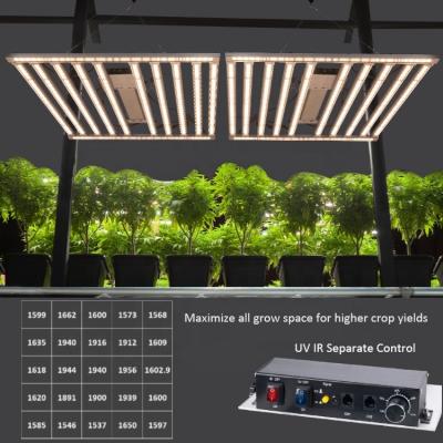 China Seed Starting Led 1000W To Grow Light Bar lm301h Evo lm301b Customize Commercial Shipping 600w 800w Full Spectrum IR UV Led Downs To Grow Light for sale