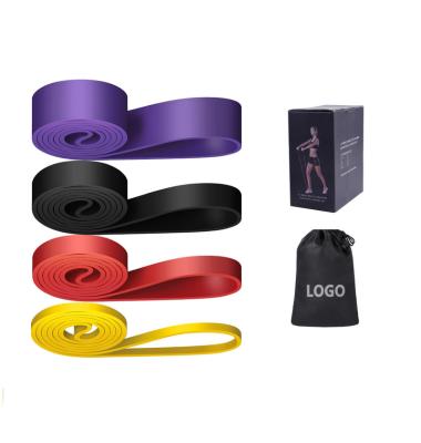 China High Quality Natural Indoor Sporting Goods Latex Fitness Accessories Pull Up Resistance Bands Set For Body Building for sale