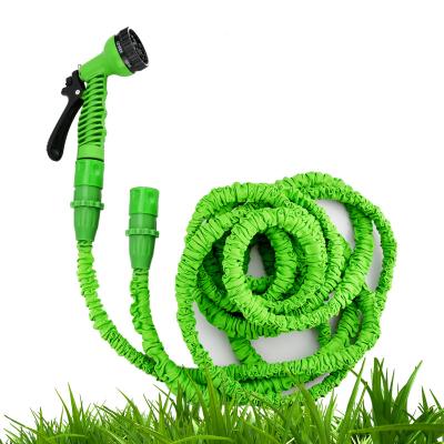 China 2017 New Adjustable Hose Garden Hose Flexible Garden Water Hose With Spout High Pressure Green Large Garden Hose Top Patent TA67050-64 for sale