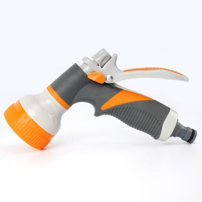 China Variable Flow Control Plastic Garden Hose Sprayer Gun 9 Model Flexible Hose Nozzle Sprayer Hose Nozzle Garden Water Wash Gun for sale