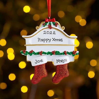 China New Eco-frinedly DYS131 DIY Christmas Decoration Props Storing Christmas Family Christmas Tree Decoration Pendant Hanging Toys for sale