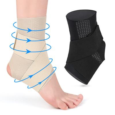 China Sports Outdoor Safty Basketball, Soccer, Mountaineering Bandage Compression Ankle Protection Slim Fitness Ankle Protector for sale