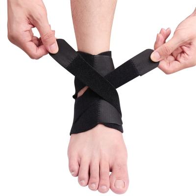 China 2022 Durable Pressure Fixing Band Basketball Fitness Guards Soccer Sprain Wrap Ankle Guard for sale