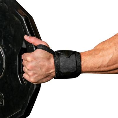 China Professional Custom Adjustable Durable Weight Wraps Supports Gym Training Lifting Straps for sale