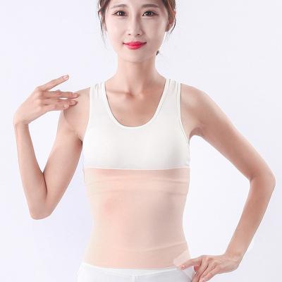 China Firm Summer Velvet Back Support and Waist Pad Body Spring Stretch Slim Slim Heat Retraction for sale