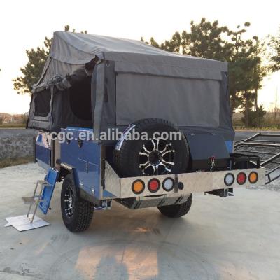 China Travel Trailer Australia Standard Folding Camping Trailers Travel Trailer LH-QF-09B for sale