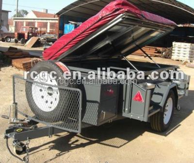 China Heavy Duty Travel Trailer Off Road Camping Trailer Travel Trailer With Galvanized Chassis for sale