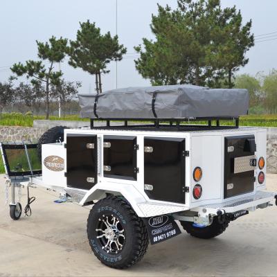 China 2018 Movable Off Road Caravan Car Trailer In Stock For Sale for sale