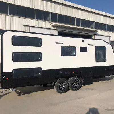 China Australian Standard Offroad Travel Trailer 22ft Caravan / Mobile Camper Sandwich Panel Customized High Quality Onshore Composite Wall for sale