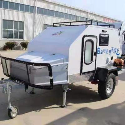 China OEM Manufacturer Factory Price Customized High Quality Sandwich Panel Teardrop Travel Trailer Asutralia Standard Offroad Small Caravan for sale