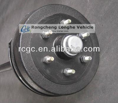 China Travel trailer axle for caravan or camper trailer for sale