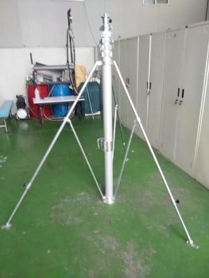 China 6063 alu alloy tube aluminium tripod with 2m adjustable legs For WiFi, Portable Antennas, Elevated Photos for sale