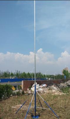 China 6m telescopic antenna portable light weight antenna mast telescopic mast light tower with tripod for sale