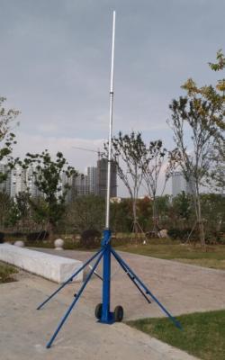 China endzeone camera system sports video equipment 9m high telescopic aerial photography mast hand push-up for sale