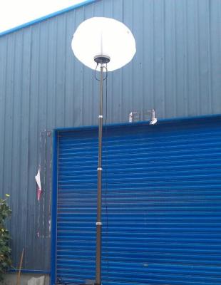 China cell on wheels winch type mast  light pole telescoping pole portable Antenna Masts crank up heavy duty mast for sale