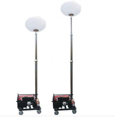 China telescoping antenna pole cell on wheels winch type mast telescoping pole portable crank up heavy duty mast for sale