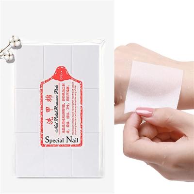 China Portable Oem Nail Polish Remover Cotton Lint-free Manicure Special Tools Disposable Cleaning Nailwipes for sale