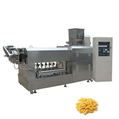 China Single Screw Pasta Macaroni Puff Snacks Pasta Line Extruder for sale