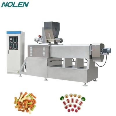 China Full Automatic Dog Cat Pet Food Making Production Dry Line for sale