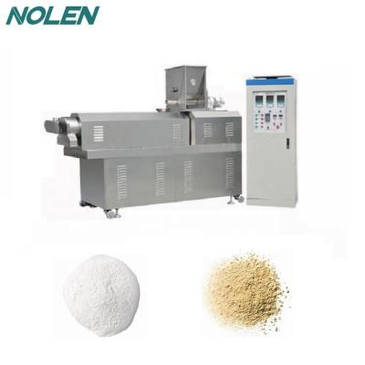 China Commercial Supplying Extruder Puff Snacks Baby Food Rice Nutritional Powder Processing Line for sale