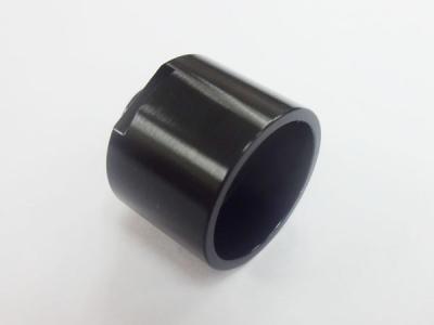 China Black Anodized precision turned parts , cnc lathe machine components For Aluminum Parts for sale