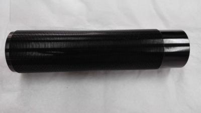 China Precision Custom CNC Machining Parts , Black Hard Anodized Aluminum Tube for sale