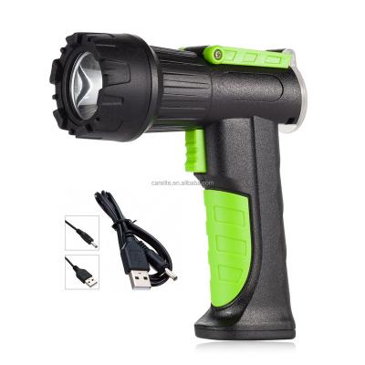 China Portable 150 Degree Bracket Hunting Search Light Adjustable Background Flashlight Spot Shooting Light for Home Security Camping Hunting Fishing for sale