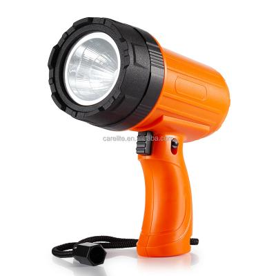 China Ergonomic Rechargeable Searchlight Waterproof Flashlight 800 Lumen Handheld Hunting Light for sale