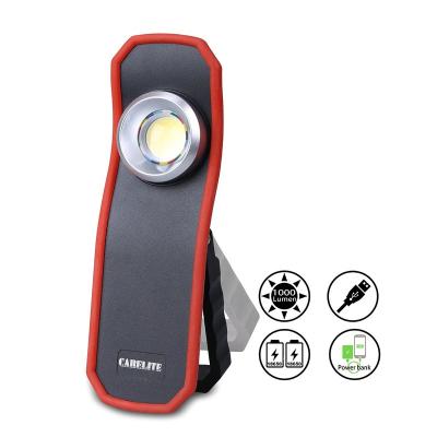 China Magnetic 150 Degree Holder Work Light Adjustable Rechargeable Flashlight 1000 Lumens With Power Bank For Car Repair Machine Emergency for sale