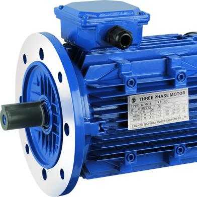 China AC Y3 FLANGE MOTOR Totally Enclosed MOTOR Vacuum Turbine Motor for sale